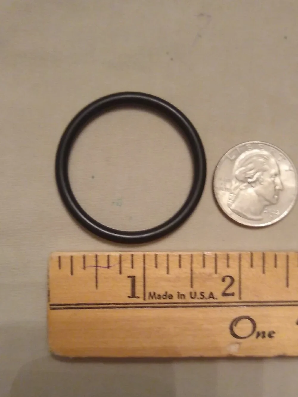 Set of 5 C-ring Black Rubber - Multi Size Pack, #10